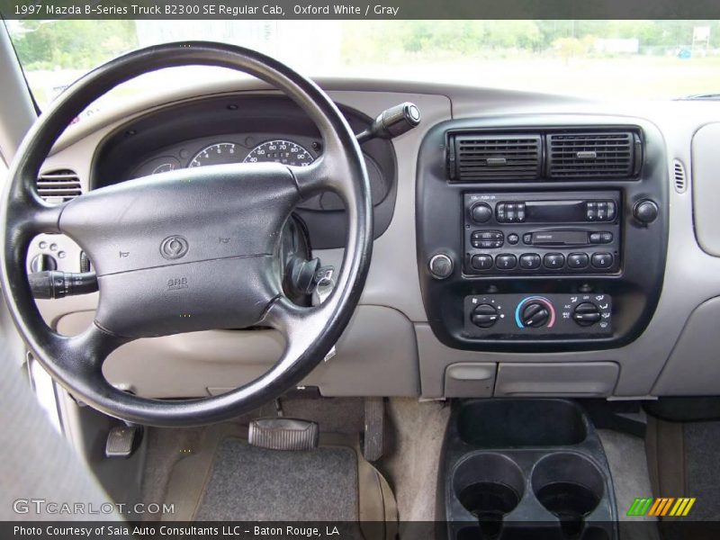 Oxford White / Gray 1997 Mazda B-Series Truck B2300 SE Regular Cab