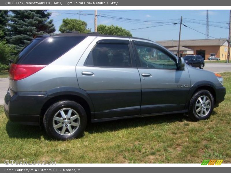 Light Spiral Gray Metallic / Gray 2003 Buick Rendezvous CXL AWD