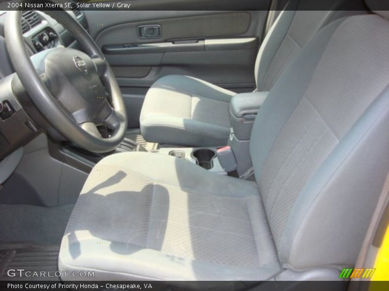 Solar Yellow / Gray 2004 Nissan Xterra SE