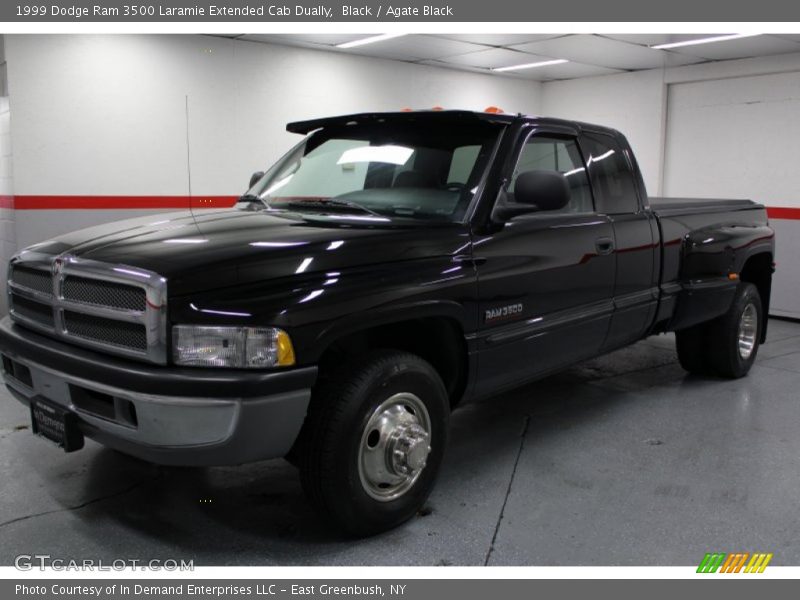 Black / Agate Black 1999 Dodge Ram 3500 Laramie Extended Cab Dually