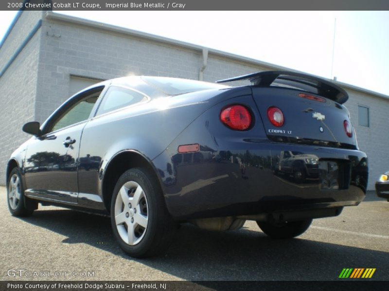 Imperial Blue Metallic / Gray 2008 Chevrolet Cobalt LT Coupe