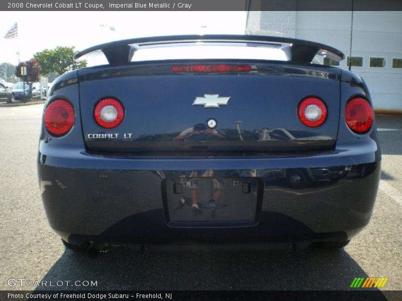 Imperial Blue Metallic / Gray 2008 Chevrolet Cobalt LT Coupe