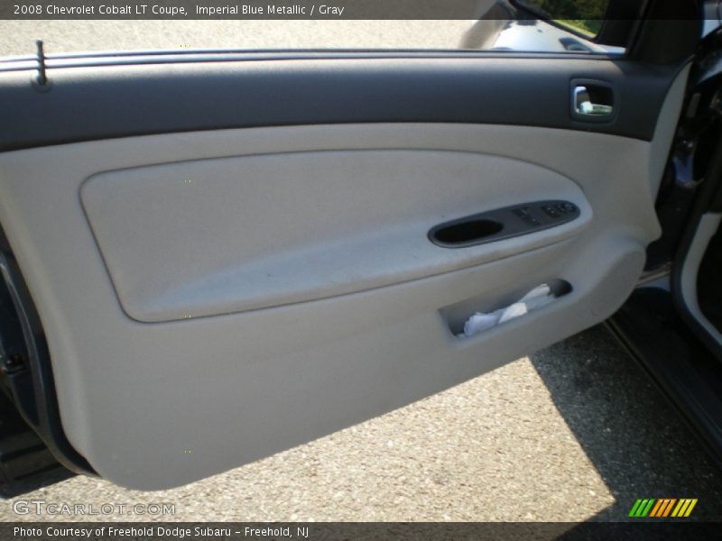 Imperial Blue Metallic / Gray 2008 Chevrolet Cobalt LT Coupe