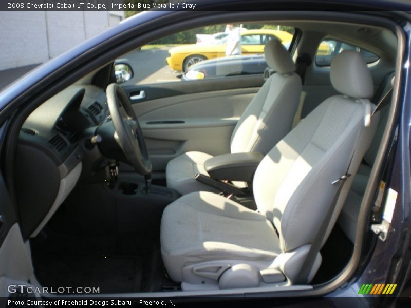  2008 Cobalt LT Coupe Gray Interior