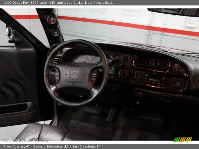Black / Agate Black 1999 Dodge Ram 3500 Laramie Extended Cab Dually
