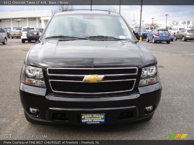 Black / Ebony 2012 Chevrolet Tahoe LT 4x4
