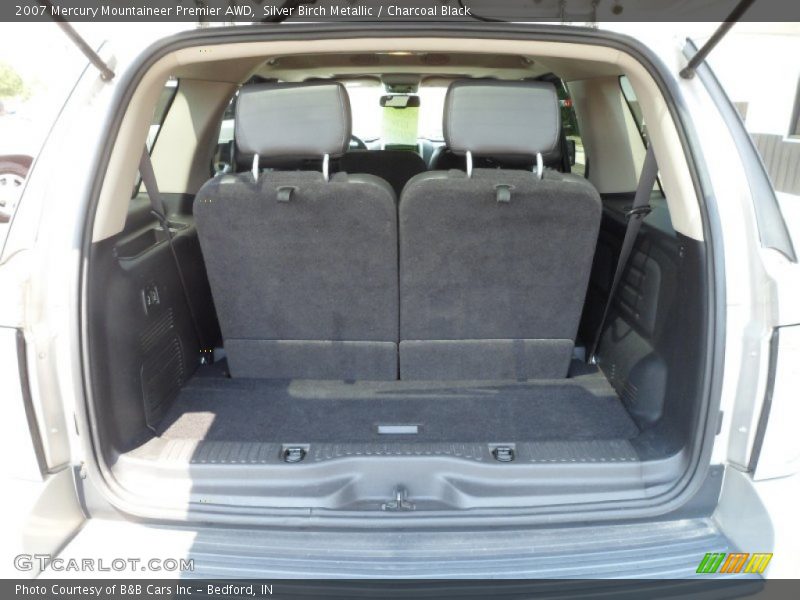 Silver Birch Metallic / Charcoal Black 2007 Mercury Mountaineer Premier AWD