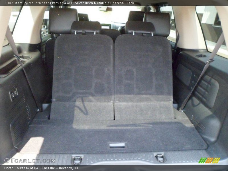 Silver Birch Metallic / Charcoal Black 2007 Mercury Mountaineer Premier AWD