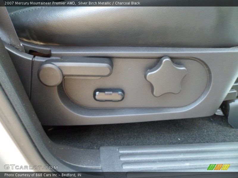 Silver Birch Metallic / Charcoal Black 2007 Mercury Mountaineer Premier AWD