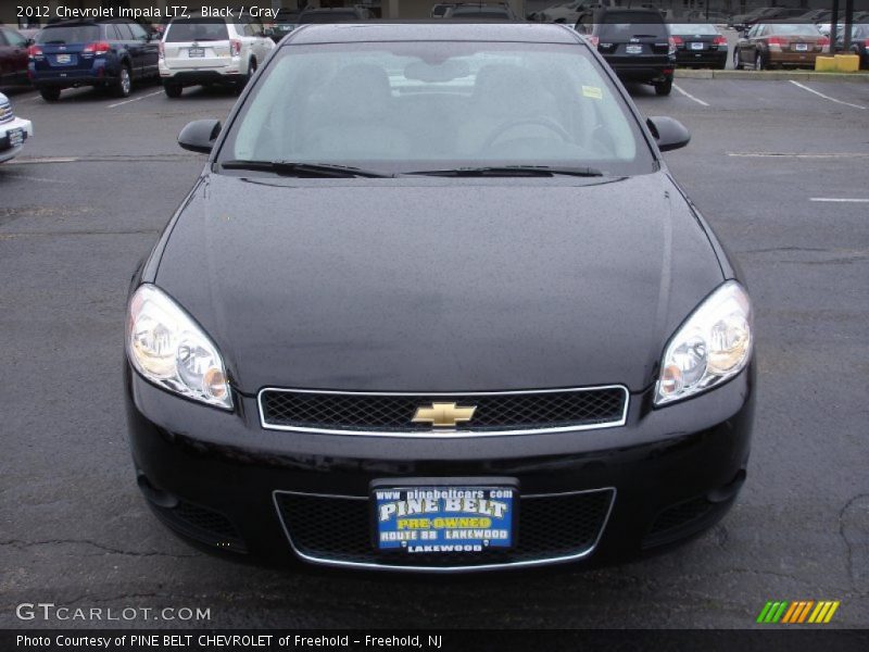 Black / Gray 2012 Chevrolet Impala LTZ
