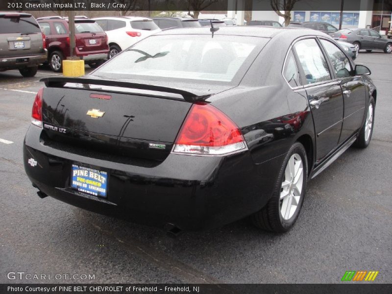Black / Gray 2012 Chevrolet Impala LTZ