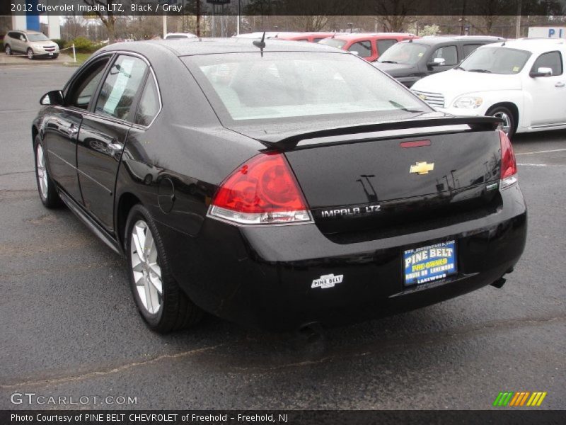 Black / Gray 2012 Chevrolet Impala LTZ