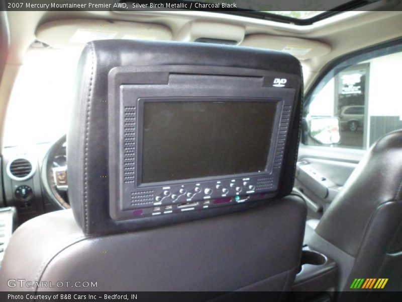 Silver Birch Metallic / Charcoal Black 2007 Mercury Mountaineer Premier AWD