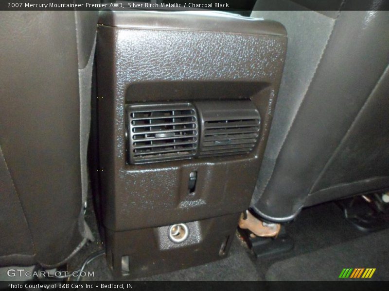 Silver Birch Metallic / Charcoal Black 2007 Mercury Mountaineer Premier AWD