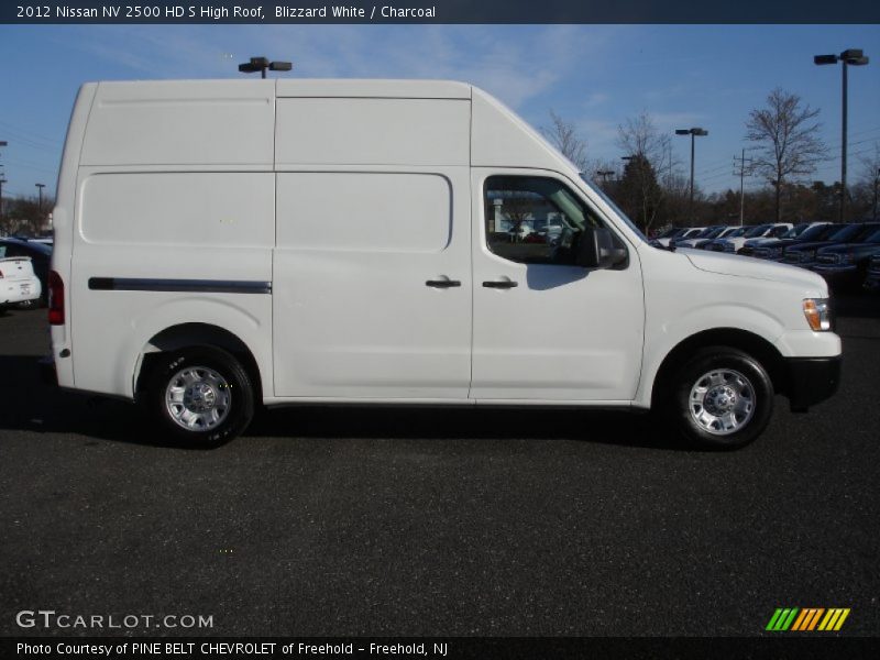 Blizzard White / Charcoal 2012 Nissan NV 2500 HD S High Roof
