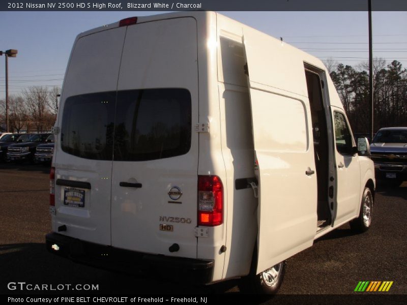Blizzard White / Charcoal 2012 Nissan NV 2500 HD S High Roof