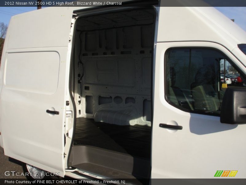Blizzard White / Charcoal 2012 Nissan NV 2500 HD S High Roof