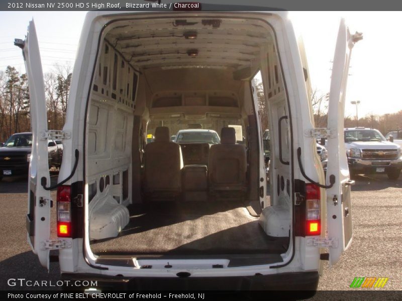 Blizzard White / Charcoal 2012 Nissan NV 2500 HD S High Roof