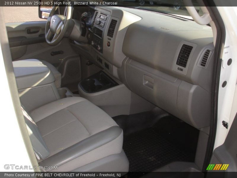 Blizzard White / Charcoal 2012 Nissan NV 2500 HD S High Roof