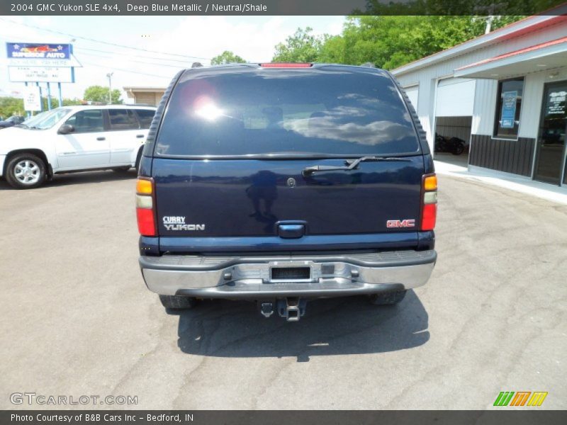 Deep Blue Metallic / Neutral/Shale 2004 GMC Yukon SLE 4x4