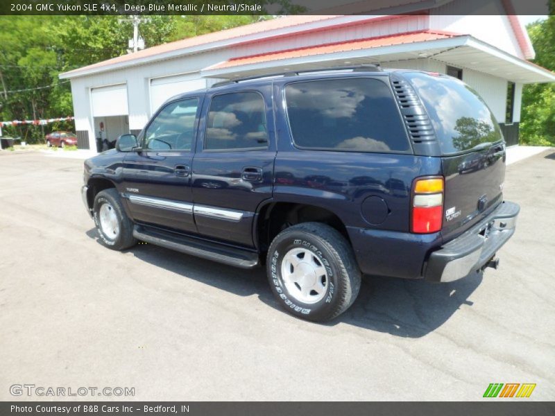 Deep Blue Metallic / Neutral/Shale 2004 GMC Yukon SLE 4x4