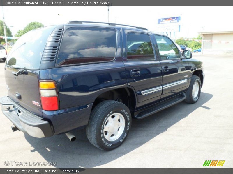 Deep Blue Metallic / Neutral/Shale 2004 GMC Yukon SLE 4x4