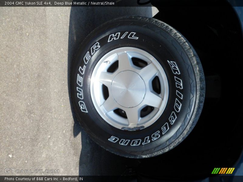 Deep Blue Metallic / Neutral/Shale 2004 GMC Yukon SLE 4x4