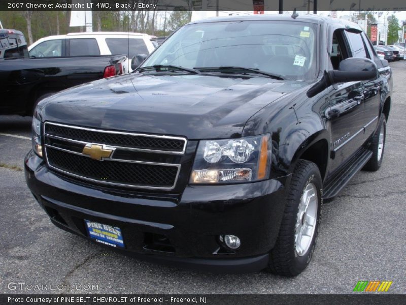 Black / Ebony 2007 Chevrolet Avalanche LT 4WD