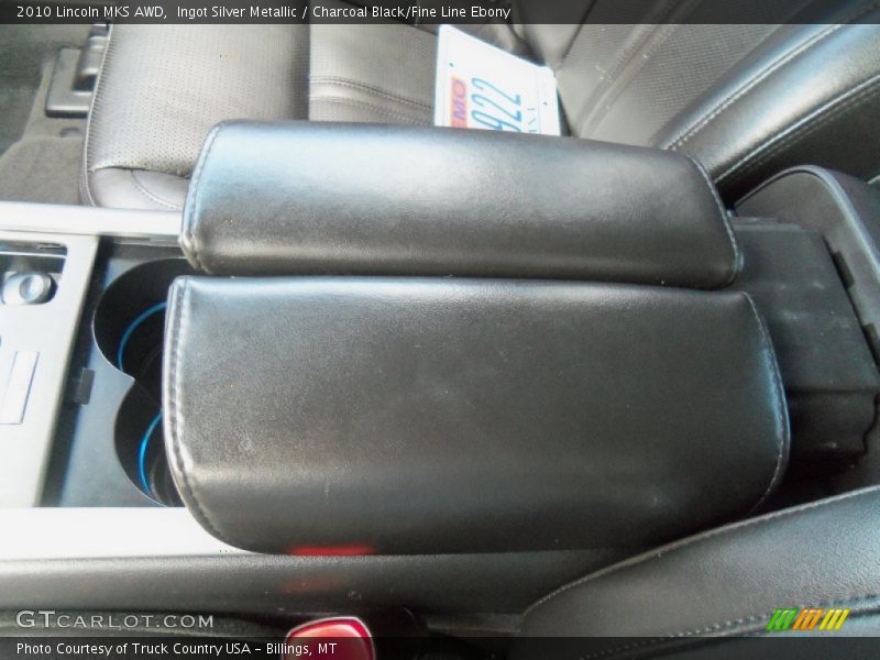 Ingot Silver Metallic / Charcoal Black/Fine Line Ebony 2010 Lincoln MKS AWD