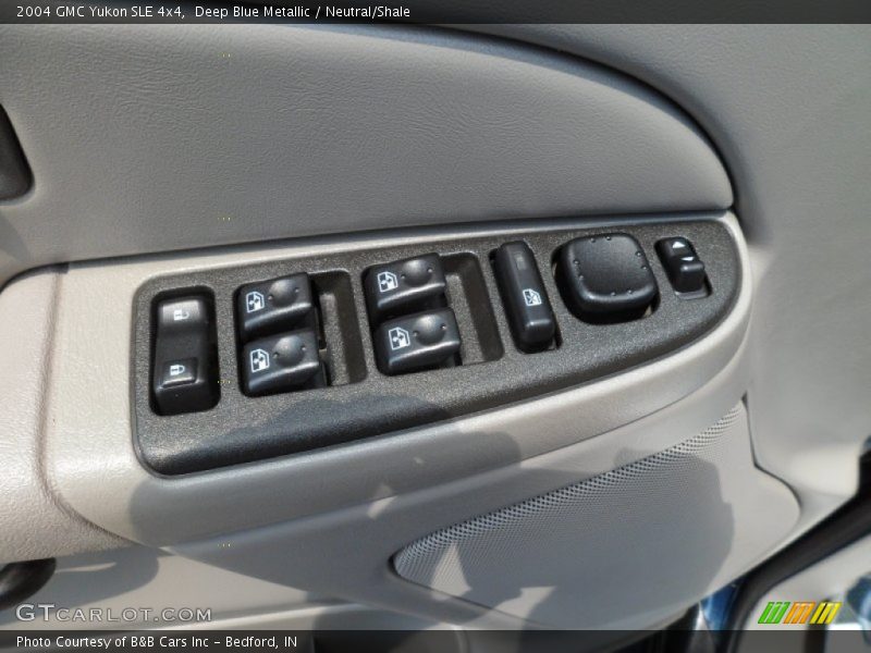 Deep Blue Metallic / Neutral/Shale 2004 GMC Yukon SLE 4x4