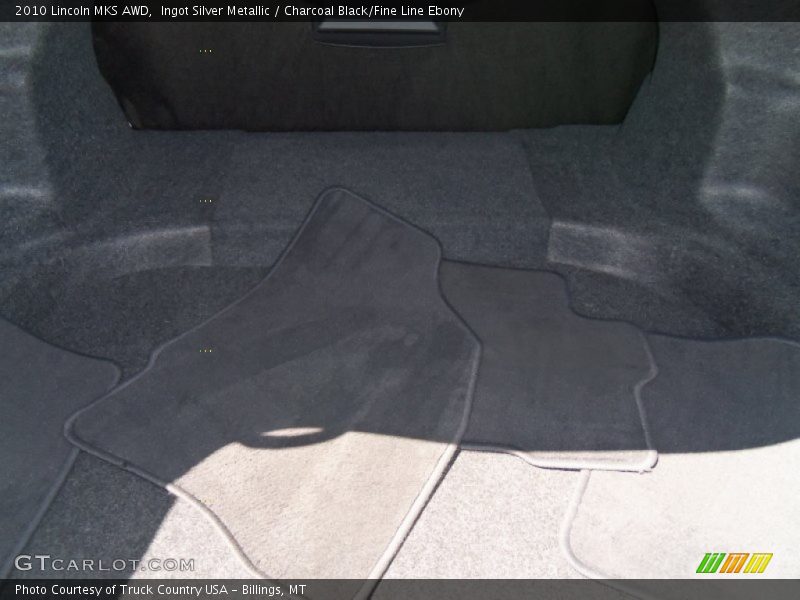 Ingot Silver Metallic / Charcoal Black/Fine Line Ebony 2010 Lincoln MKS AWD
