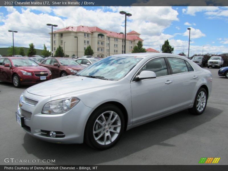 Silver Ice Metallic / Ebony 2012 Chevrolet Malibu LTZ