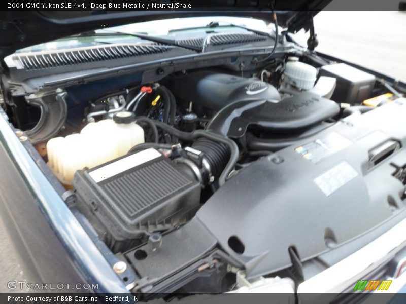 Deep Blue Metallic / Neutral/Shale 2004 GMC Yukon SLE 4x4