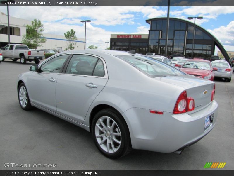 Silver Ice Metallic / Ebony 2012 Chevrolet Malibu LTZ