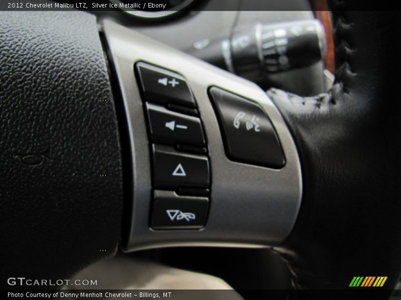 Silver Ice Metallic / Ebony 2012 Chevrolet Malibu LTZ