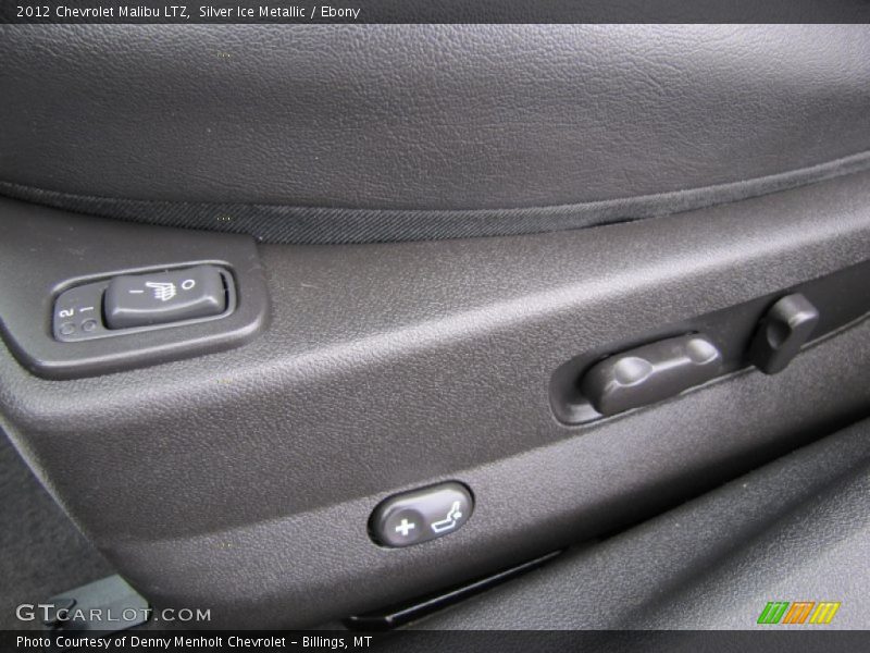 Silver Ice Metallic / Ebony 2012 Chevrolet Malibu LTZ