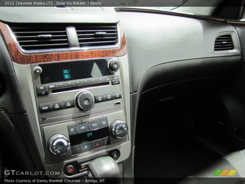 Silver Ice Metallic / Ebony 2012 Chevrolet Malibu LTZ
