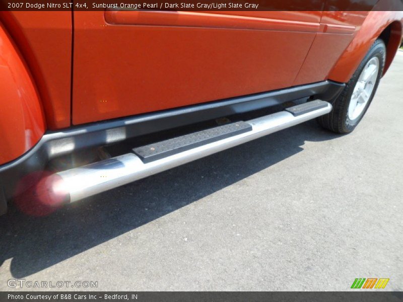 Sunburst Orange Pearl / Dark Slate Gray/Light Slate Gray 2007 Dodge Nitro SLT 4x4