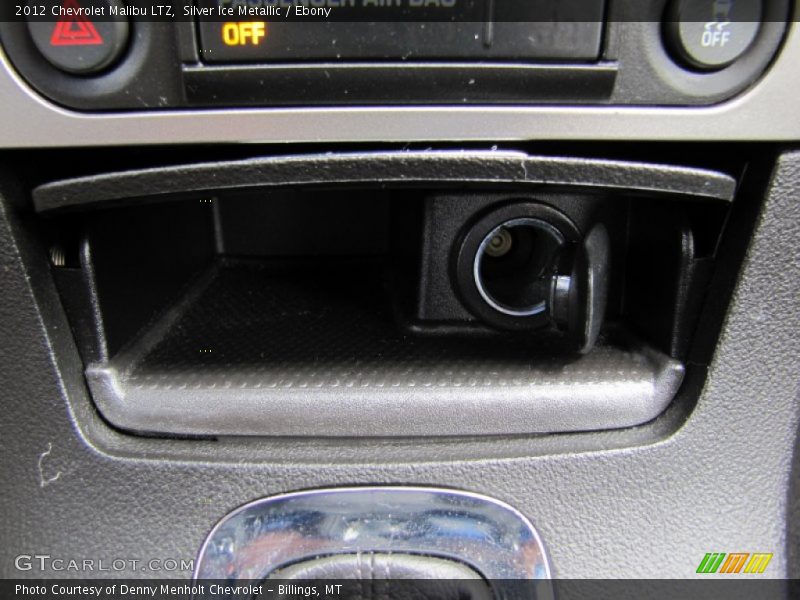 Silver Ice Metallic / Ebony 2012 Chevrolet Malibu LTZ