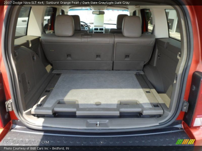 Sunburst Orange Pearl / Dark Slate Gray/Light Slate Gray 2007 Dodge Nitro SLT 4x4