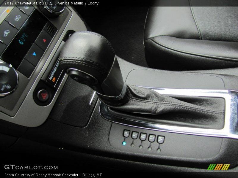 Silver Ice Metallic / Ebony 2012 Chevrolet Malibu LTZ