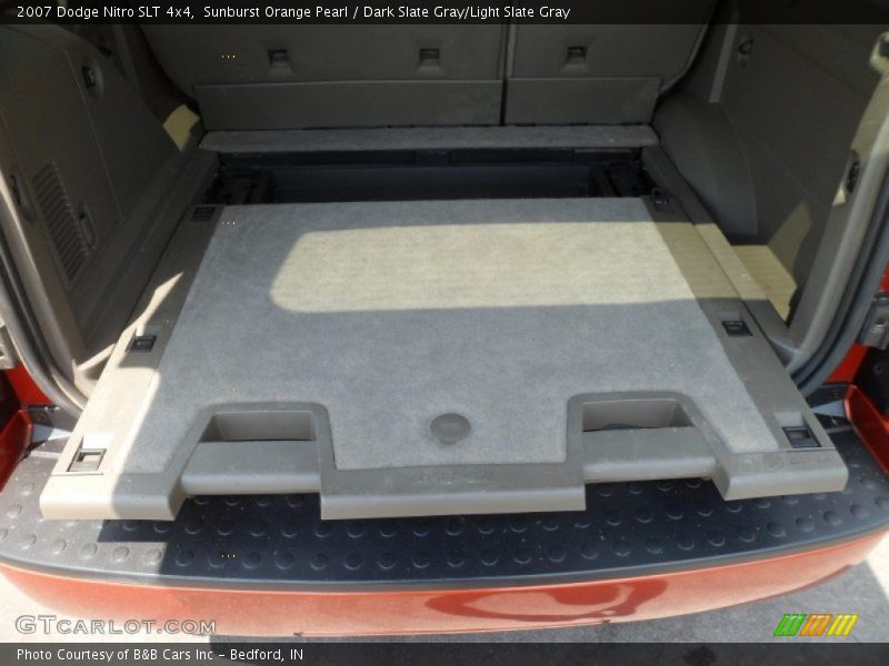 Sunburst Orange Pearl / Dark Slate Gray/Light Slate Gray 2007 Dodge Nitro SLT 4x4
