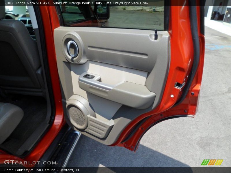 Sunburst Orange Pearl / Dark Slate Gray/Light Slate Gray 2007 Dodge Nitro SLT 4x4