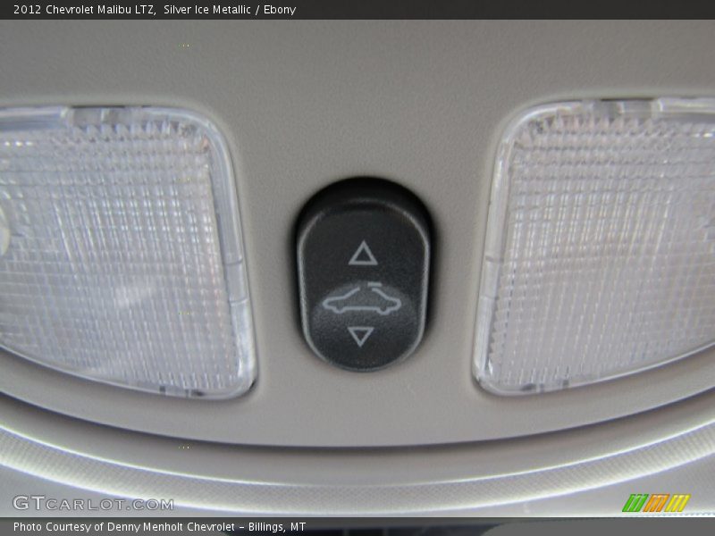 Silver Ice Metallic / Ebony 2012 Chevrolet Malibu LTZ