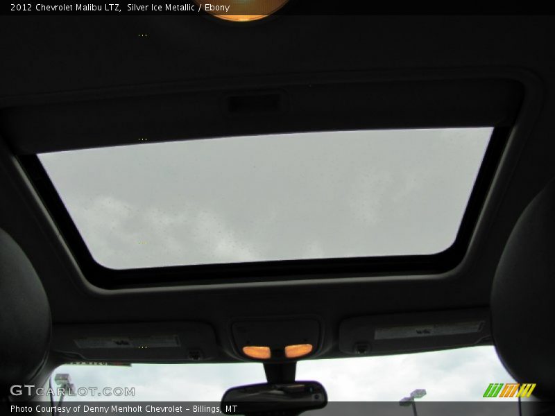 Silver Ice Metallic / Ebony 2012 Chevrolet Malibu LTZ