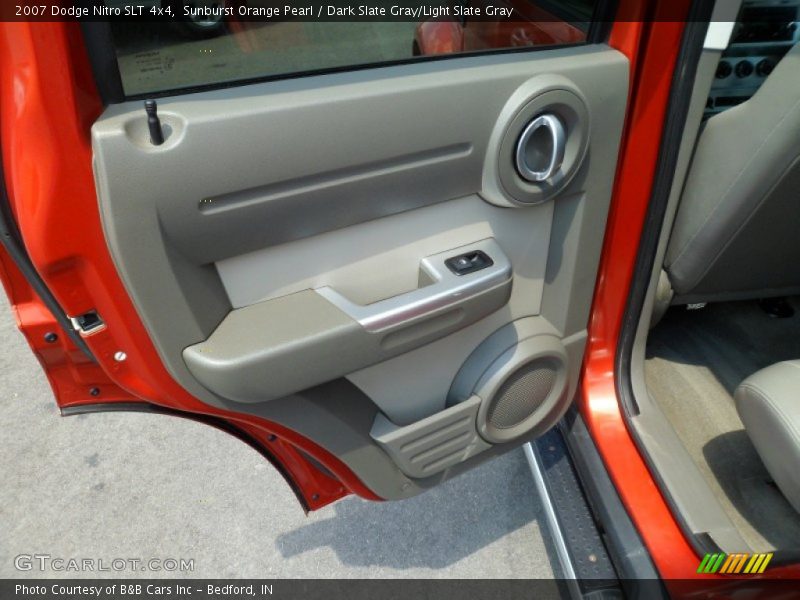 Sunburst Orange Pearl / Dark Slate Gray/Light Slate Gray 2007 Dodge Nitro SLT 4x4