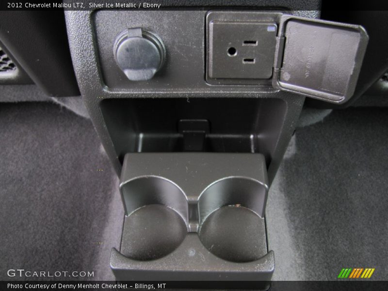 Silver Ice Metallic / Ebony 2012 Chevrolet Malibu LTZ