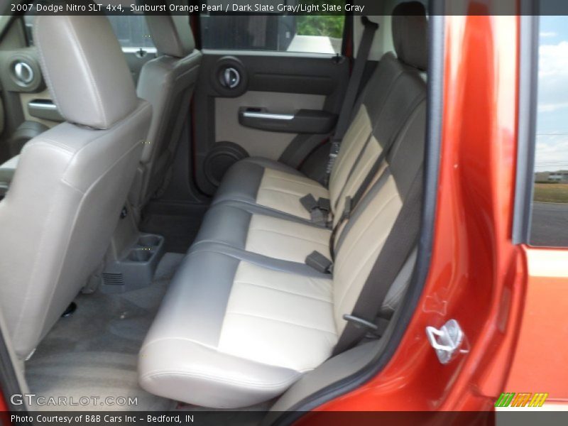 Sunburst Orange Pearl / Dark Slate Gray/Light Slate Gray 2007 Dodge Nitro SLT 4x4