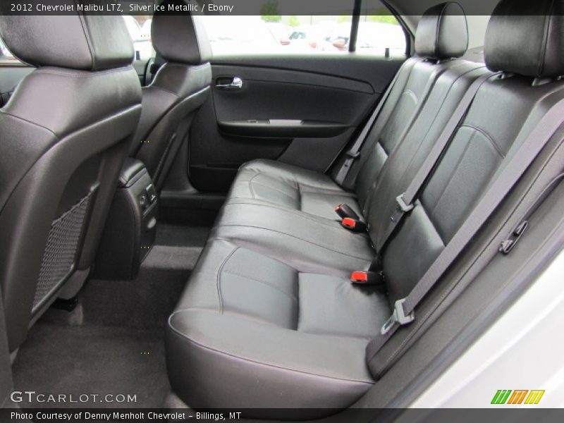 Silver Ice Metallic / Ebony 2012 Chevrolet Malibu LTZ
