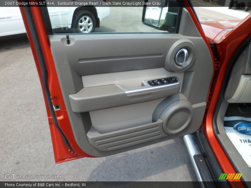 Sunburst Orange Pearl / Dark Slate Gray/Light Slate Gray 2007 Dodge Nitro SLT 4x4